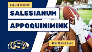 Salesianum vs Appoquinimink HS Boys Varsity Football [upl. by Buford339]