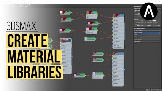 How to create material libraries in 3ds Max [upl. by Azar]