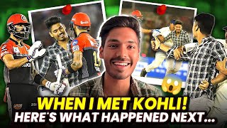 What happened after i met Virat Kohli ❤️ [upl. by Upali311]