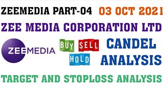 ZEE MEDIA CORPORATION LTD  ZEE MEDIA SHARE TARGET [upl. by Bartram]