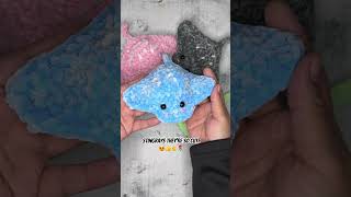 Stingrays youtubeshortsyoutubechannelgrowamigurumiplushieamigurumicrochetstingrayreels [upl. by Veriee]