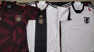 Fanaacs jersey review  Germany World Cup Home and Away kit  Japan World Cup Away kit  Fifa 2022 [upl. by Stilla547]