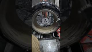 Puncture Tire Replacement amp Wheel Balancing [upl. by Atekan826]