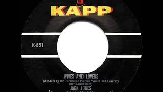 RIP JACK JONES  1964 HITS ARCHIVE Wives And Lovers  Jack Jones [upl. by Jourdan]