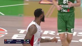 🎬 HIGHLIGHTS R12 Zalgiris 7083 Baskonia [upl. by Eillah21]