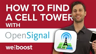 How to Find a Cell Tower using the OpenSignal App  weBoost [upl. by Shep]