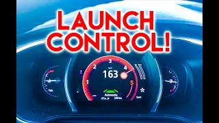 Renault Megane 16 dCi Launch Control Acceleration [upl. by Runkle]