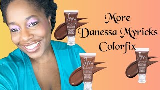 Danessa Myricks Colorfix  Shades 7 9 10 12 [upl. by Vittorio]