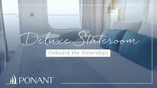 Deluxe Stateroom on board the Sisterships  PONANT [upl. by Hatti]