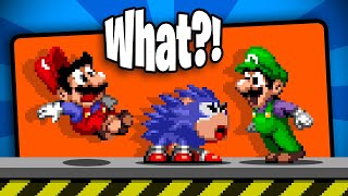 Mario amp Luigi in Sonic USB  Sonic USB NEW Update [upl. by Schertz]