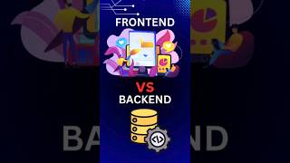 Frontend VS Backend Development shorts [upl. by Nerha898]