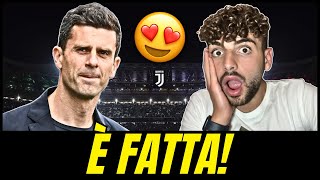 😍 THIAGO MOTTA sarà il NUOVO ALLENATORE della JUVE [upl. by Eadith]