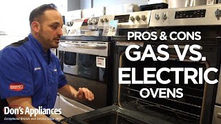 The Pros and Cons of Gas vs Electric Ovens  Which Oven is Right for You [upl. by Layod]