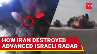 Iranian Guided Missile Destroys Hightech Israeli Radar At Nevatim Iran Releases Video From Oct 1 [upl. by Kip228]