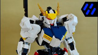 Lego Gundam Barbatos MOC Instructions [upl. by Cosette524]