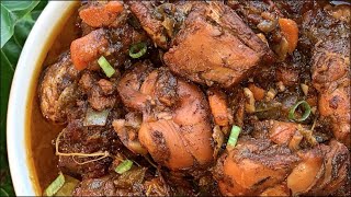 Trinidad Stew Chicken  Brown Stew Chicken [upl. by Weidar671]