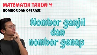 Cara Mudah Mengenal Nombor Genap dan Nombor Ganjil Matematik Tahun 4 [upl. by Mandal]