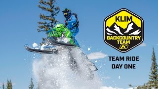 KLIM Backcountry Team Ride  Day 1 [upl. by Anayi]