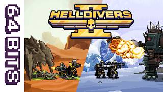 64 Bits  Helldivers 2 Demake for Neo GeoArcades [upl. by Parrish]