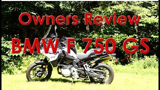 2019 BMW F750GS Owners Review after 1 Riding Season [upl. by Ahtiuqal]