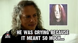 Kirk Hammetts Emotional Story About Joey Jordison and Metallica [upl. by Merat]