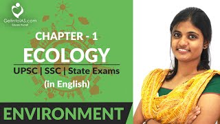 Ecology Chapter  1  Environment amp Ecology  Shankar IAS Book  In English  UPSC  GetintoIAS [upl. by Haywood261]