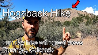 Hogsback Day Hike Great views around Durango Colorado with a little challenge [upl. by Htevi]