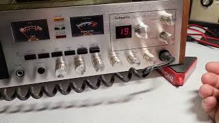 Lafayette Telsat SSB 140 pt2 repair recap upgrades and service [upl. by Kcirednek115]