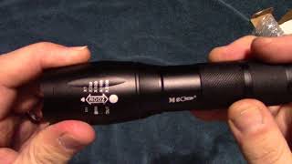 Meco XM L2 Flashlight Review [upl. by Arbmik]