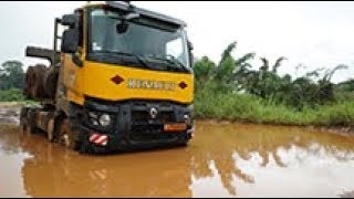 Renault Trucks K grumier au Cameroun [upl. by Kaleb]