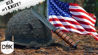 Americas Greatest Knife  KaBar USMC [upl. by Suilenrac]