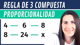 REGLA DE TRES Compuesta ✅ Proporcionalidad [upl. by Guy]