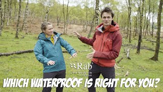 Which waterproof is right for you Goretex vs Pertex vs Own Brand  Rab Gear Guide [upl. by Rabin153]