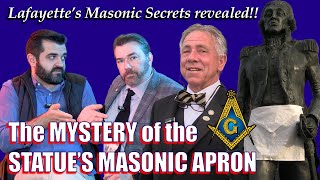 Freemasons SECRET Revealed Why does this STATUE wear a Masonic APRON [upl. by Nilek137]