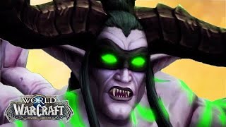 Arthas Kills Illidan amp Becomes The Lich King  All Cinematics in ORDER World of Warcraft Lore [upl. by Alyss]