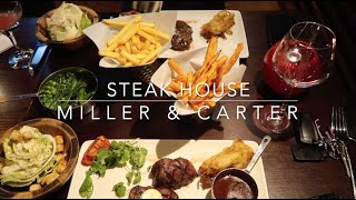 STEAK HOUSE MILLER amp CARTER  Vlog 1 [upl. by Lainey]