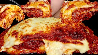 ASMR CHEESE BOMB LASAGNA 치즈폭탄 라자냐 BIG BITE MUKBANG EATING SOUND [upl. by Willard]