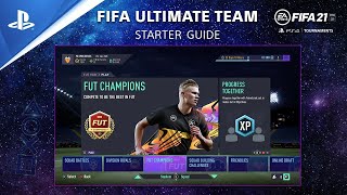 FIFA 21 FUT Guide  How to Start FIFA Ultimate Team  PS Competition Center [upl. by Hornstein]