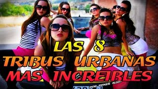 LAS 8 TRIBUS URBANAS MAS INCREIBLES DEL MUNDO  8cho [upl. by Reifel353]