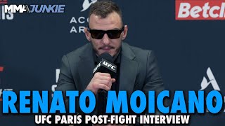 Renato Moicano Warns Paddy Pimblett Conor McGregor Against Taking Fights With Him  UFC Paris [upl. by Hewett]