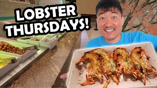 All You Can Eat LOBSTERS and PRIME RIB at the Best Buffet in San Diego [upl. by Neleb]