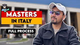 MASTERS IN ITALY 2023  FULL PROCESS [upl. by Inad]