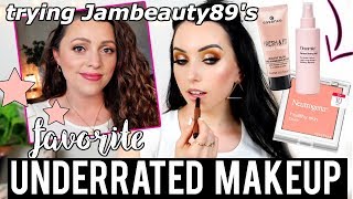 UNDERRATED MAKEUP First Impressions Testing Jambeauty89s Favorites 😱 [upl. by Siduhey]