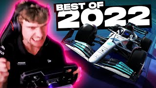 Jarno Opmeer Best Moments On F1 22 [upl. by Edyth]