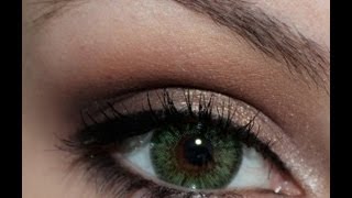 Dramatic Makeup for Green Eyes [upl. by Ainesy]