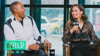 Jaina Lee Ortiz amp Jason George Discuss quotStation 19quot [upl. by Natsyrt]