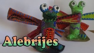 Manualidades para Niños Alebrijes DIY Mexican Crafts [upl. by Ydnagrub918]