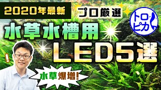 【2020年最新】水草水槽用おすすめLED5選！水草爆増します [upl. by Seftton874]