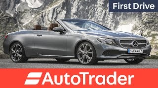 MercedesBenz EClass Cabriolet 2017 first drive review [upl. by Atil130]