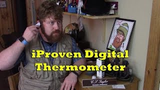 iProven Dual Mode Digital Thermometer Review  Digital Forehead amp Ear Thermometer [upl. by Kipper]